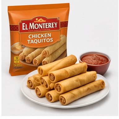El Monterey Frozen Chicken Taquitos
