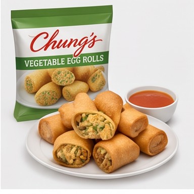 Chung's Frozen Vegetable Egg Rolls