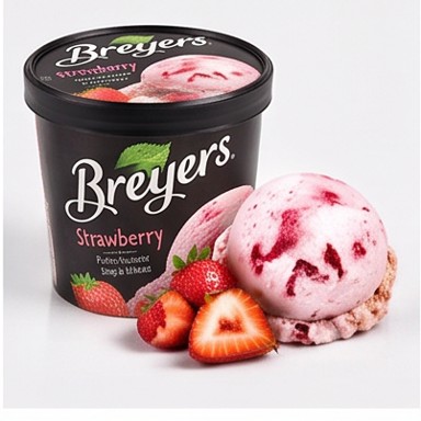 Breyers Strawberry Ice Cream