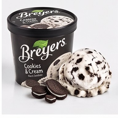Breyers Cookies & Cream Ice Cream