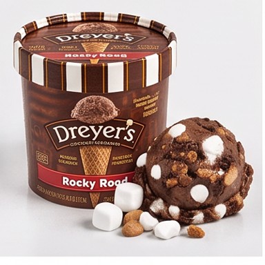 Dreyer's Rocky Road Ice Cream