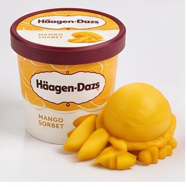 HΓ€agen-Dazs Mango Sorbet
