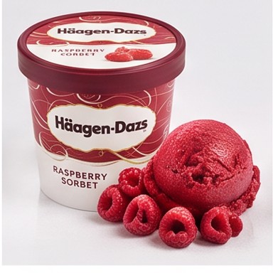 HΓ€agen-Dazs Raspberry Sorbet