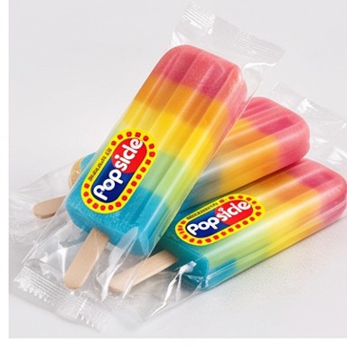 Popsicle Rainbow Ice Pops