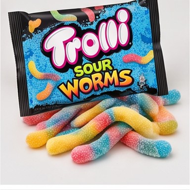 Trolli Sour Gummy Worms