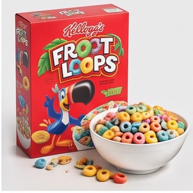 Kellogg's Fruity Ring Cereal