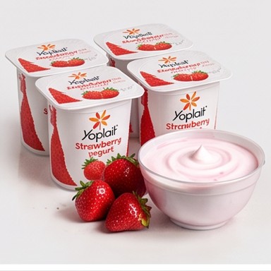 Yoplait Strawberry Yogurt Cups