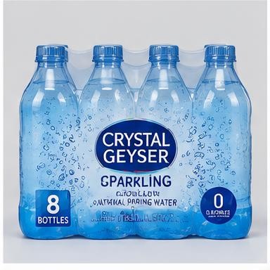 Crystal Geyser Sparkling Water 8-Pack